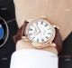 Clone Patek Philippe Calatrava Rose Gold Black Roman watch Simple Style (4)_th.jpg
